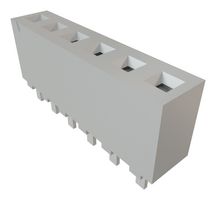 SAMTEC FHP-06-01-T-S PCB插座, 板至板, 3.97 mm, 1 排, 6 触点, 通孔安装