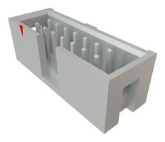 SAMTEC HTST-107-04-T-D-RA 引脚针座, 线至板, 2.54 mm, 2 排, 14 触点, 通孔直角, HTST