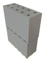 SAMTEC ESQ-105-33-G-D 堆叠板连接器, ESQ, 10 触点, 2.54 mm, 2 排