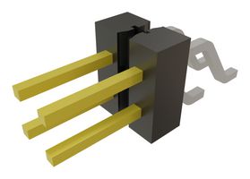 SAMTEC TSM-102-01-S-DH 引脚针座, 板至板, 2.54 mm, 2 排, 4 触点, 表面安装直角, TSM Series