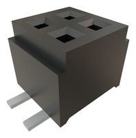 SAMTEC CLM-102-02-F-D PCB插座, 板至板, 1 mm, 2 排, 4 触点, 表面安装