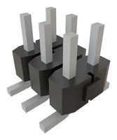 SAMTEC TSM-103-04-T-DV 引脚针座, 板至板, 2.54 mm, 2 排, 6 触点, 表面安装直型, TSM Series