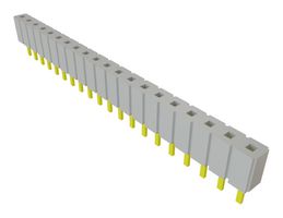 SAMTEC SLW-120-01-T-S PCB插座, 板至板, 2.54 mm, 1 排, 20 触点, 通孔安装