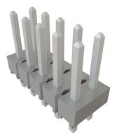 SAMTEC HTSW-105-07-T-D 引脚针座, 板至板, 2.54 mm, 2 排, 10 触点, 通孔直型, HTSW