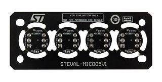 STMICROELECTRONICS STEVAL-MIC005V1 Microphone Coupon Board, X-NUCLEO-CCA02M2 Digital MEMS Microphone Expansion Board