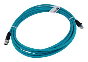 BELDEN 3372. 传感器电缆, M12 插头, RJ45 插头, 4路, 5 m, 16.4 ft
