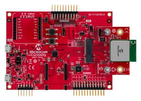 MICROCHIP EV12F11A 评估板, PIC32MZ1025W104/WFI32E01, 32位PIC32 MCU