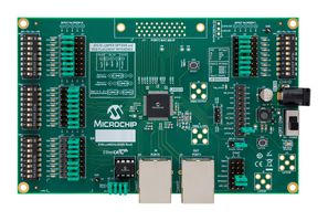 MICROCHIP EV57N07A 评估板, LAN9254, 接口, EtherCAT控制器