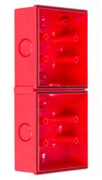 CLIFFORD AND SNELL 212887 Back Box, Visual Signal Indicator, Double