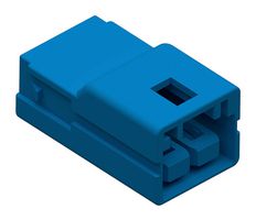MOLEX 206996-2201 连接器外壳, 蓝色, CP-4.5 206996 Series, 插座, 2 路, 4.5 mm, Molex CP-4.5 系列 2069998000 和 2070008000 公母压接端子
