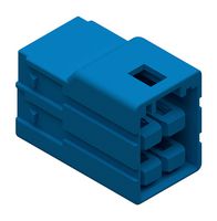 MOLEX 206996-2401 连接器外壳, 蓝色, CP-4.5 206996 Series, 插座, 4 路, 4.5 mm, Molex CP-4.5 系列 2069998000 和 2070008000 公母压接端子