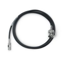 NI / EMERSON 189425-0R6 测试电缆组件, 同轴电缆, SMB母至BNC母, 10 dB衰减, 50 Ohm, 60 cm