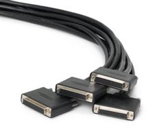 NI / EMERSON 780009-01 测试电缆组件, 开关电缆, 4DB50F-LFH160F, LFH160至50针D-SUB