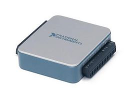 NI (NOW PART OF EMERSON) 782604-01 Multifunction I/O Device, USB-6001, 20 kSPS, 14 bit, 8 Input, 2 Output, 13 I/O, ± 10 V, DAQ Device