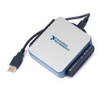 NI (NOW PART OF EMERSON) 782606-01 Multifunction I/O Device, USB-6002, 50 kSPS, 16 bit, 8 Input, 2 Output, 13 I/O, ± 10 V, DAQ Device
