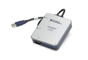 NI (NOW PART OF EMERSON) 784663-01 Interface Device, LIN, USB-8506, USB 2.0, 1 Port