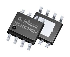 INFINEON 2ED24427N01FXUMA1 IGBT Driver, Low Side, 10 A, 5 V to 20 V Supply, SOIC-8