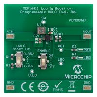 MICROCHIP ADM00867 Evaluation Board, MCP16411, Power Management, Synchronous Boost Converter