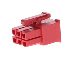 MOLEX 46992-0640 连接器外壳, 蓝色, Mini-Fit Versa Color 46992 Series, 插座, 6 路, 4.2 mm, Molex Mini-Fit 5556系列母压接端子