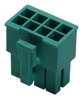 MOLEX 46992-1030 Connector Housing, Green, Mini-Fit Versa Color 46992 Series, Receptacle, 10 Ways, 4.2 mm