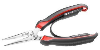 FACOM 193A.16CPE Plier, Short Half Round Nose, 160 mm