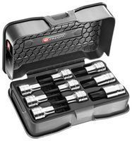 FACOM AMEX.3A Driver Set, 9 Piece, 1/2" Drive Torx Bit Socket Set - TX20/TX25/TX27/TX30/TX40/TX45/TX50/TX55 & TX60