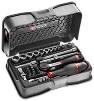 FACOM R.161-5P6 Socket and Bit Set, 1/4" Metric, 31 Pieces