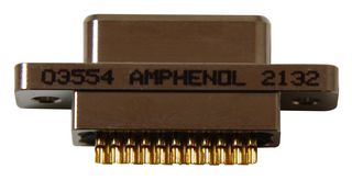 AMPHENOL CANADA M83513/01-CC D Sub Connector, Micro D, Plug, MIL-DTL-83513, 21 Contacts, Solder Cup