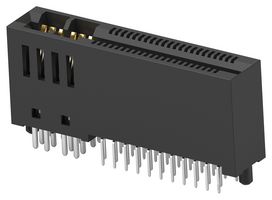 TE CONNECTIVITY 2340164-1 卡边连接器, 双侧, 1.57 mm, 8 (电源), 44 (信号)触芯, 通孔安装, 直行