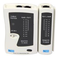 MULTICOMP PRO 72-9946. Network Cable Tester, RJ-45/RJ-11 Cable