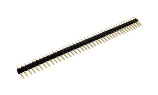 MCM 83-15402. 引脚针座, 板至板, 2.54 mm, 1 排, 10 触点, 通孔安装