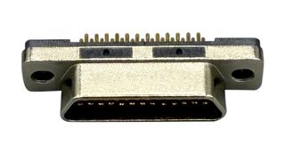 NORCOMP 580-M25-213L002 D-Sub 连接器, Micro D, 插座, 580 M Series, 25 触点, 焊接