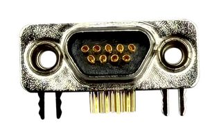 NORCOMP 581-M09-213L461 D Sub Connector, Micro D, Receptacle, 581 M Series, 9 Contacts, Solder