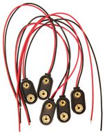 MULTICOMP PRO MP007080 电池座, 卡扣式, PP3, 8英寸导线