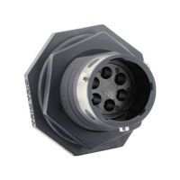 SOURIAU-SUNBANK / EATON UTGX7106P Circular Connector, Standard Circular Connector, Souriau UTGX Series, Jam Nut Receptacle