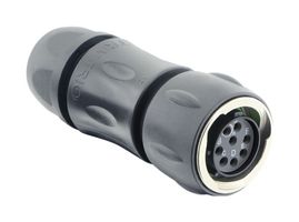 SOURIAU-SUNBANK / EATON UTGX6JC12E8S 圆形连接器, 标准圆形连接器, Souriau UTGX Series, 电缆安装插头, 8 触点, 焊接插座, 卡口