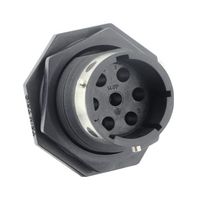 SOURIAU-SUNBANK / EATON UTGX7147PSCR 圆形连接器, Standard Circular Connector, Souriau UTGX Series, 锁紧螺母插座, 7 触点, 螺丝销, 卡口