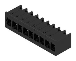 WEIDMULLER 2741480000 端子块, 针座, 5 mm, 9 路, 26.8 A, 400 V, 通孔直角