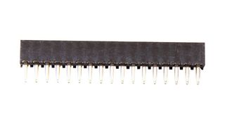 SAMTEC MMS-117-01-L-DV PCB Receptacle, Board-to-Board, Wire-to-Board, 2 mm, 2 Rows, 34 Contacts, Through Hole Mount