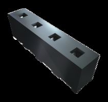 SAMTEC PSS-05-01-T-S PCB插座, 电源端子, 板至板, 5.08 mm, 1 排, 5 触点, 通孔安装, PSS