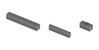 SAMTEC RSM-112-02-L-D PCB Receptacle, Board-to-Board, 1.27 mm, 2 Rows, 24 Contacts, Surface Mount, RSM