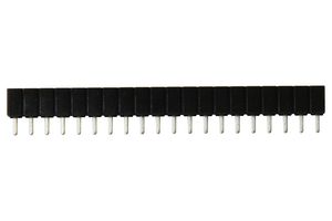 SAMTEC SLW-120-01-S-S PCB Receptacle, Square Post, Board-to-Board, 2.54 mm, 1 Rows, 20 Contacts, Through Hole Mount, SLW