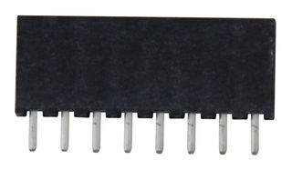 SAMTEC SQT-108-01-F-S PCB插座, 板至板, 线至板, 2 mm, 1 排, 8 触点, 通孔安装, Tiger Buy SQT