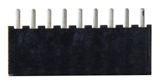 SAMTEC SQT-109-01-L-S PCB插座, 板至板, 线至板, 2 mm, 1 排, 9 触点, 通孔安装, Tiger Buy SQT