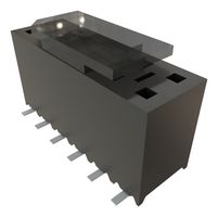 SAMTEC SSM-106-L-DV-P-TR PCB Receptacle, Board-to-Board, 2.54 mm, 2 Rows, 12 Contacts, Surface Mount