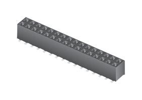 SAMTEC TLE-103-01-G-DV-K-TR PCB插座, 板至板, 2 mm, 2 排, 6 触点, 表面安装, Tiger Beam TLE