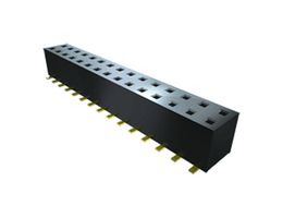 SAMTEC TLE-110-01-G-DV-A-K-TR PCB Receptacle, Board-to-Board, 2 mm, 2 Rows, 20 Contacts, Receptacle Female Contact
