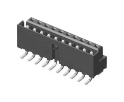SAMTEC LS2-115-02-L-D Pin Header, Hermaphroditic, Board-to-Board, 2 mm, 2 Rows, 30 Contacts, Surface Mount Straight, LS2