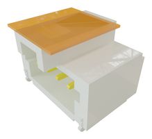 SAMTEC T1M-04-F-SH-L-K 引脚针座, 线至板, 1 mm, 1 排, 4 触点, 表面安装直角, T1M