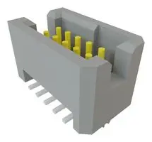 SAMTEC TFM-105-02-S-D-LC 引脚针座, 板至板, 线至板, 1.27 mm, 2 排, 10 触点, 表面安装 , Tiger Eye TFM